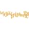 12 Packs: 26 ct. (312 total) Gold Alphabet Beads by Bead Landing™